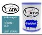 Preview: Volkswagen, Regatta Blue, L50F (1968): 500ml Lackdose, von ATW Autoteile West.